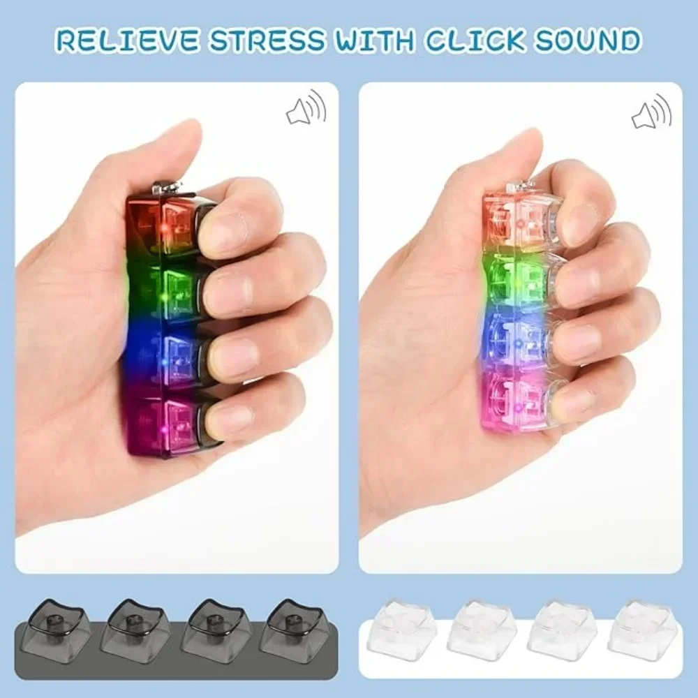 1pcs LED Keyboard Keycap Stres - đánh giá và giá Office Tech And Gadgets
