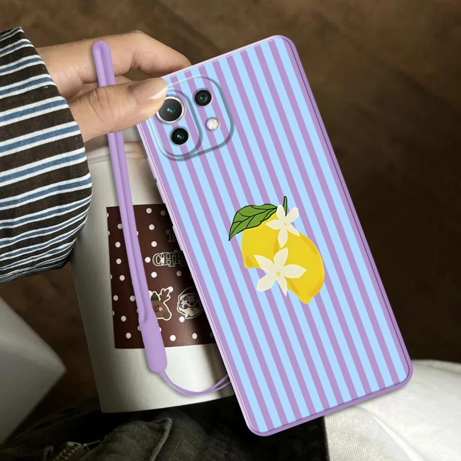 Lemon Cool Stripe Pattern Case - đánh giá và giá Receipt Printer Thermal