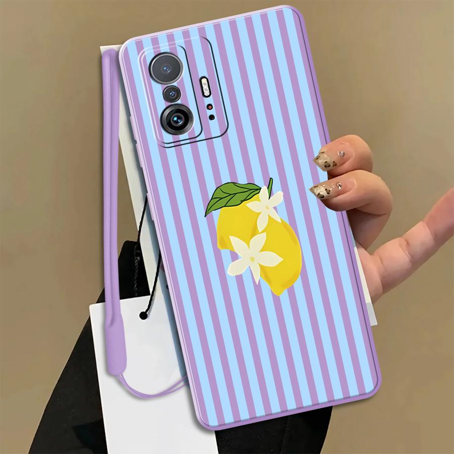 Lemon Cool Stripe Pattern Case - đánh giá và giá Receipt Printer Thermal