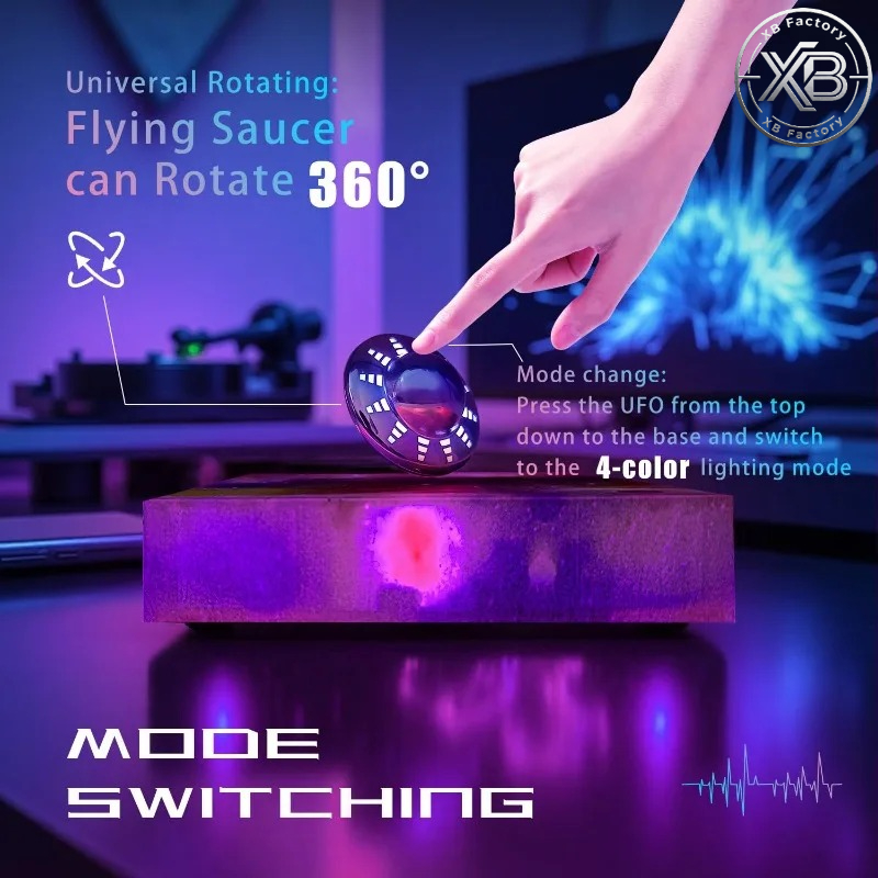 Levitating UFO Lamp Floating 3 - đánh giá và giá Office Tech And Gadgets