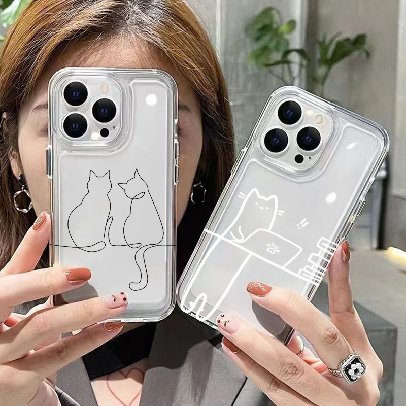 Cute Line Cat Anti-drop Phone  - đánh giá và giá Receipt Printer Thermal