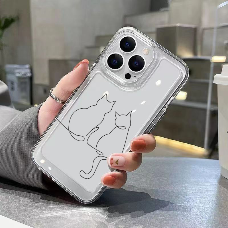 Cute Line Cat Anti-drop Phone  - đánh giá và giá Receipt Printer Thermal