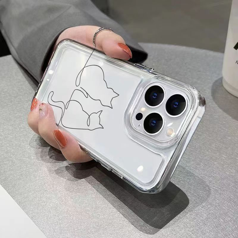 Cute Line Cat Anti-drop Phone  - đánh giá và giá Receipt Printer Thermal