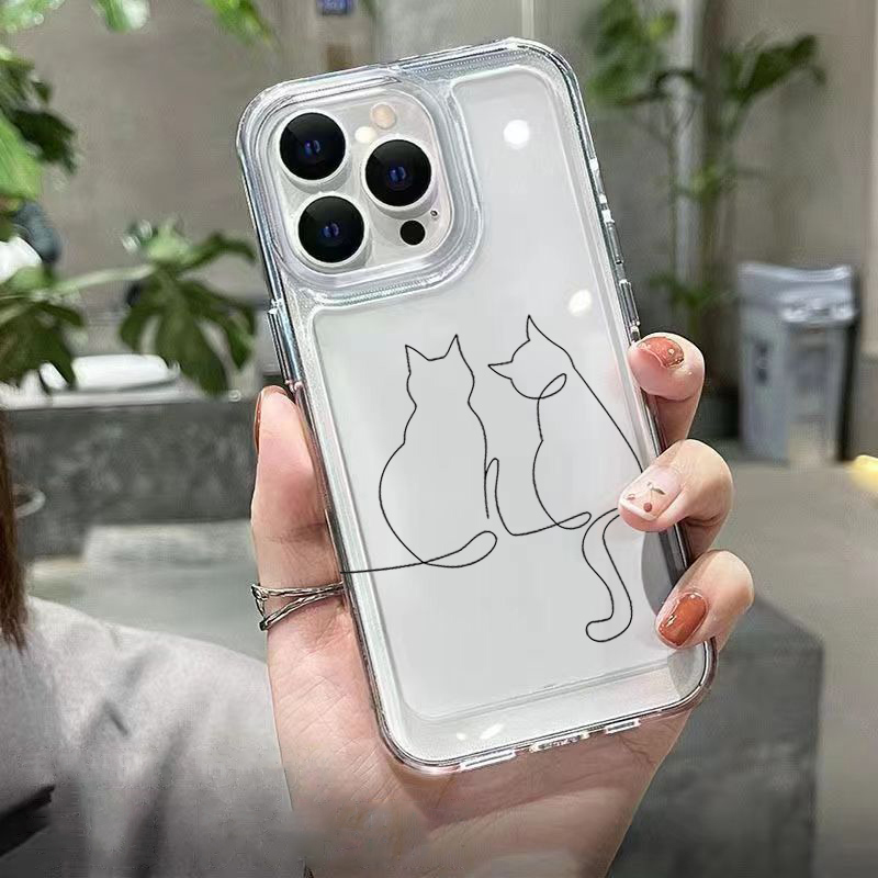 Cute Line Cat Anti-drop Phone  - đánh giá và giá Receipt Printer Thermal
