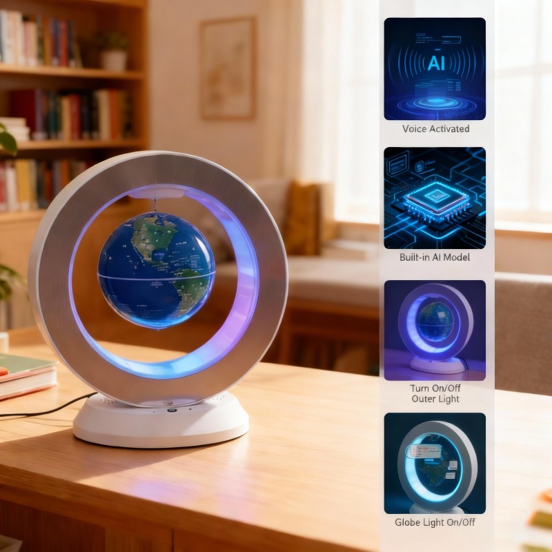 Levitating Globe Bluetooth Spe - đánh giá và giá Office Tech And Gadgets