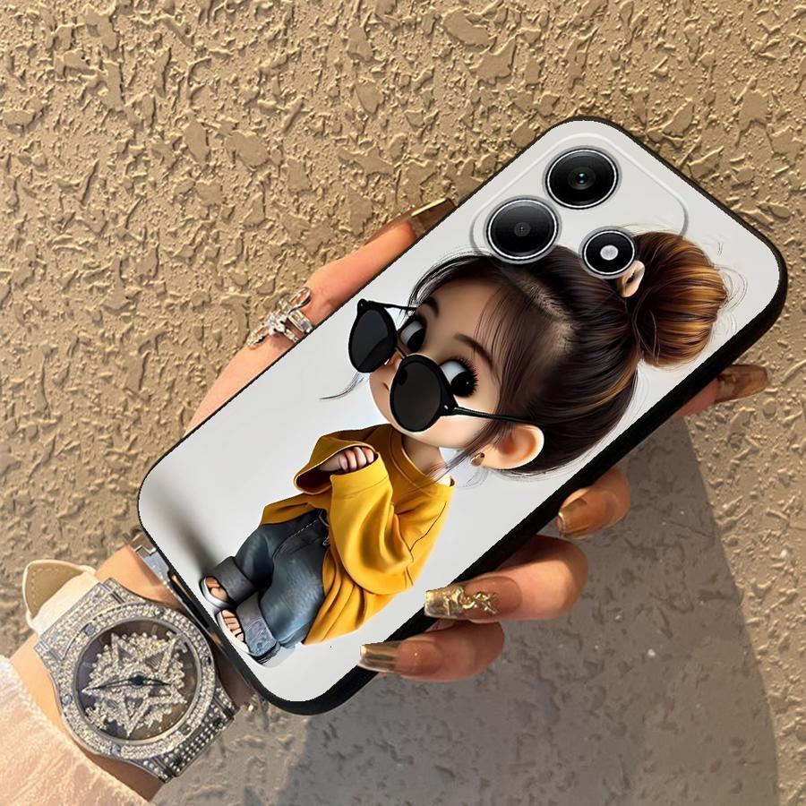 Cartoon Girl Pattern Funda Pho - đánh giá và giá Receipt Printer Thermal