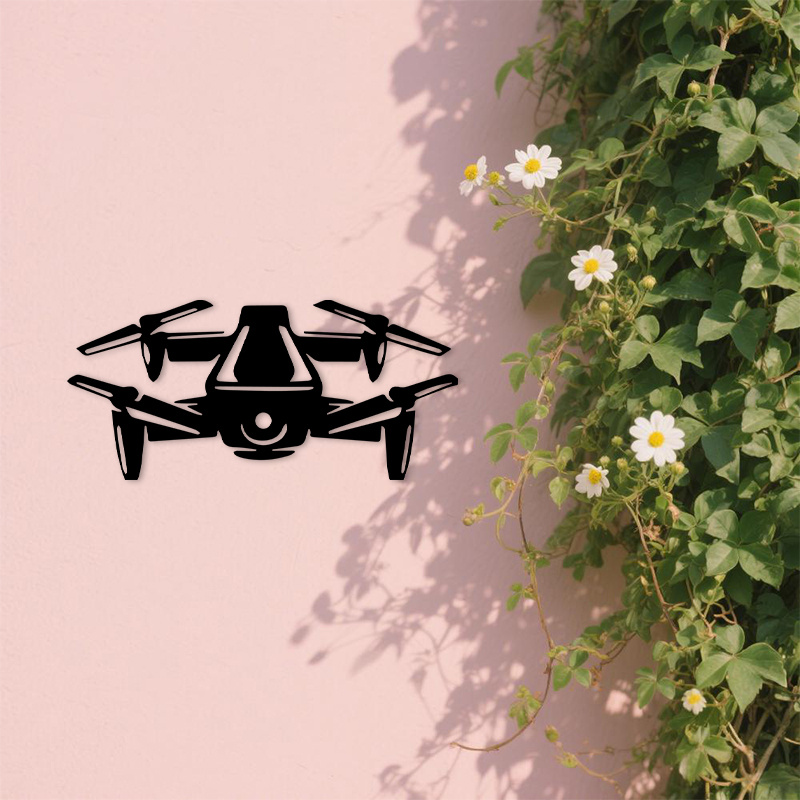 2D Flat Drone Iron Wall Art Bl - đánh giá và giá Office Tech And Gadgets